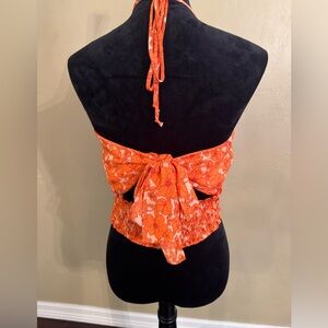 Sienna Sky Floral Halter Top